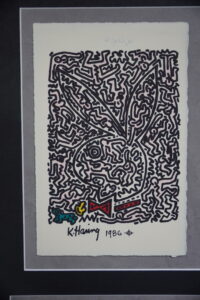 Attributed work to Keith Haring
