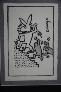 Attributed work to Keith Haring