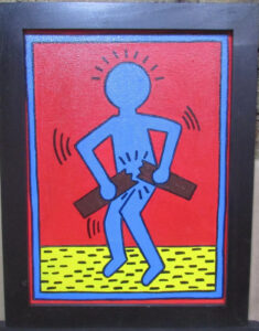 Attributed work to Keith Haring