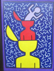 Attributed work to Keith Haring