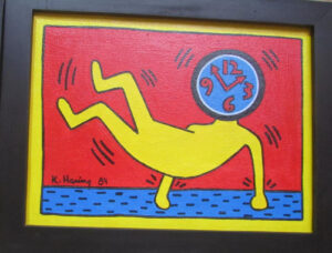 Attributed work to Keith Haring