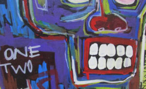 Attributed work to Jean-Michel Basquiat