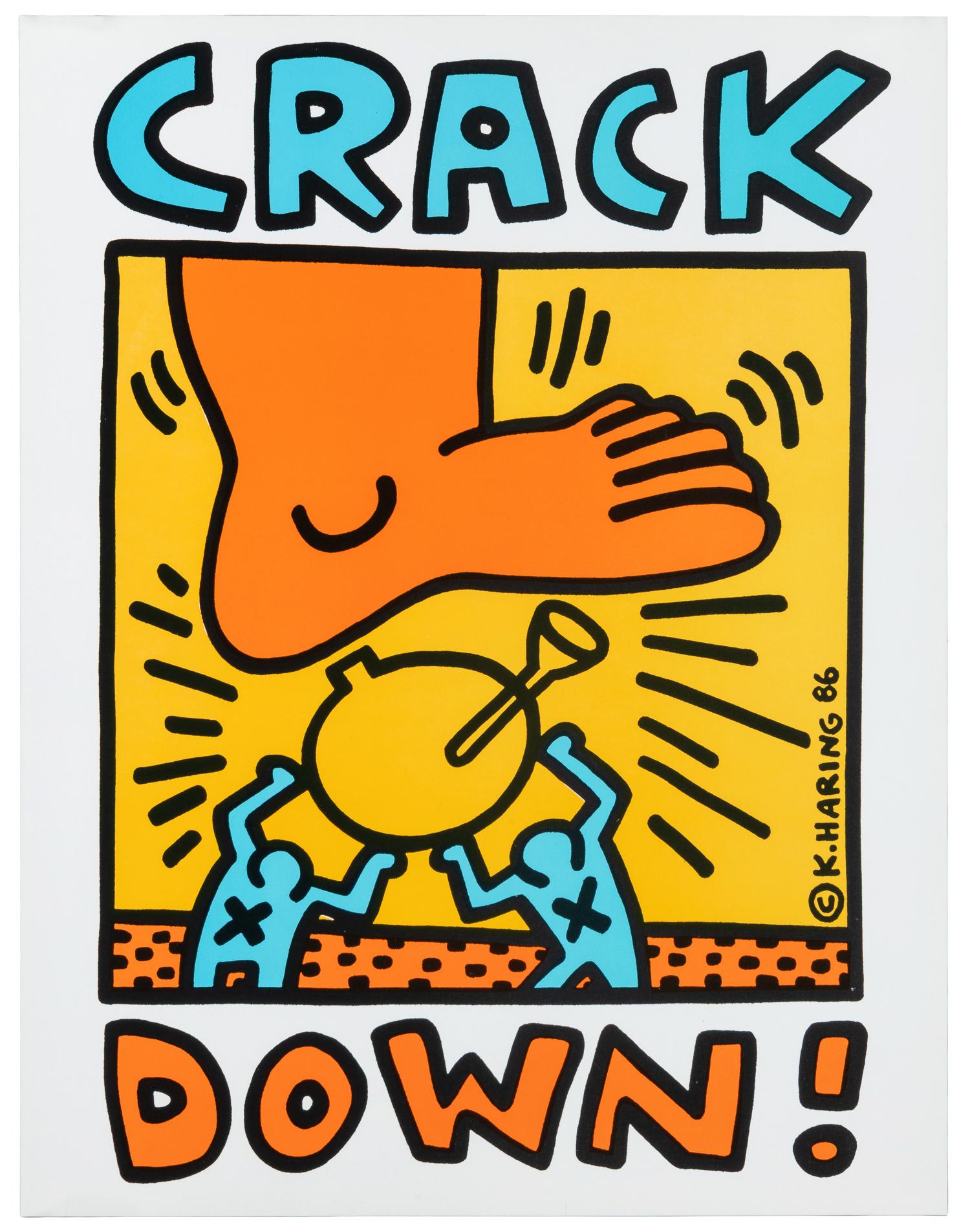 Keith Haring – Crack Down!