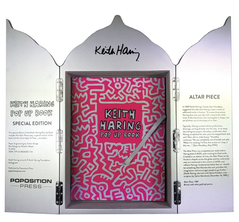 Keith Haring Pop Up Book Altarpiece